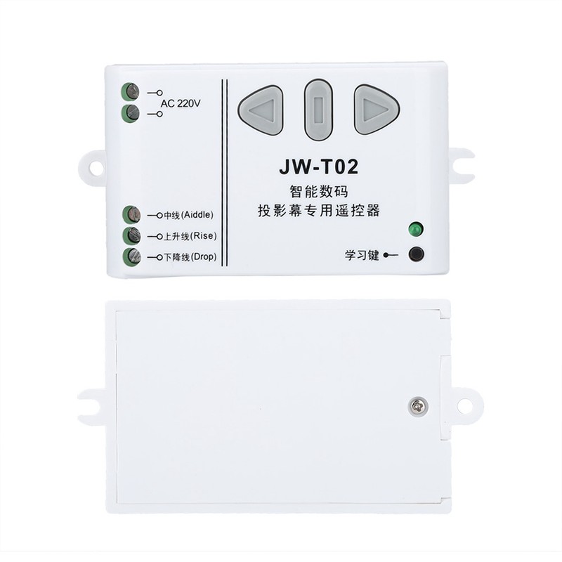 Projection Screen Wireless Remote Control Switch Up Down Reversing Controller(433Mhz)