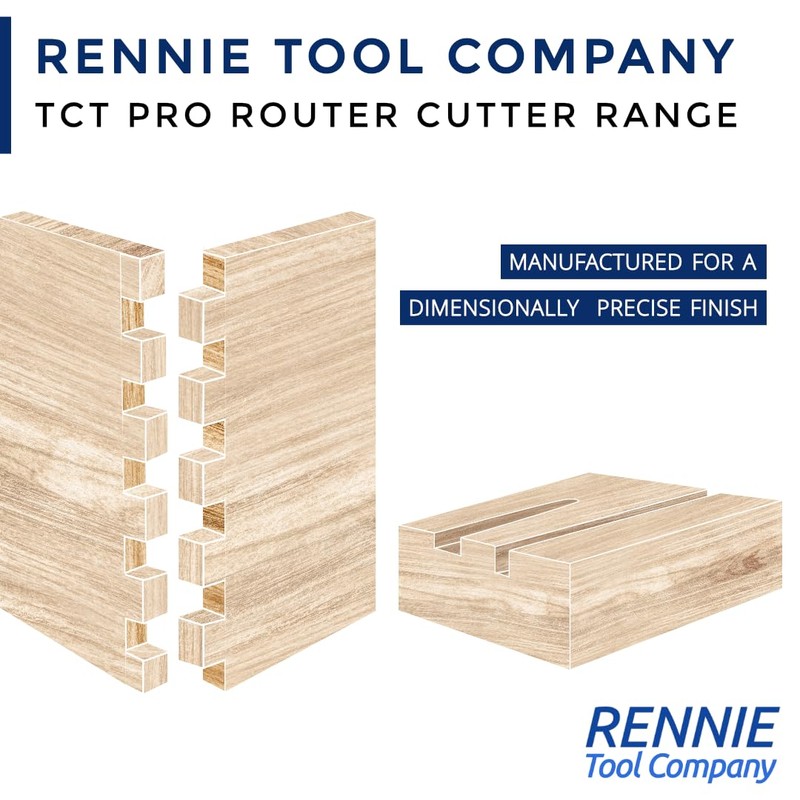 Rennie Tools - 8mm Cutting Diameter x 30mm Flute x