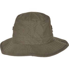 Flexfit Unisex Adult 5004AH Fishing Hat, Bucket Hat, Dark Olive, One Size, dark olive