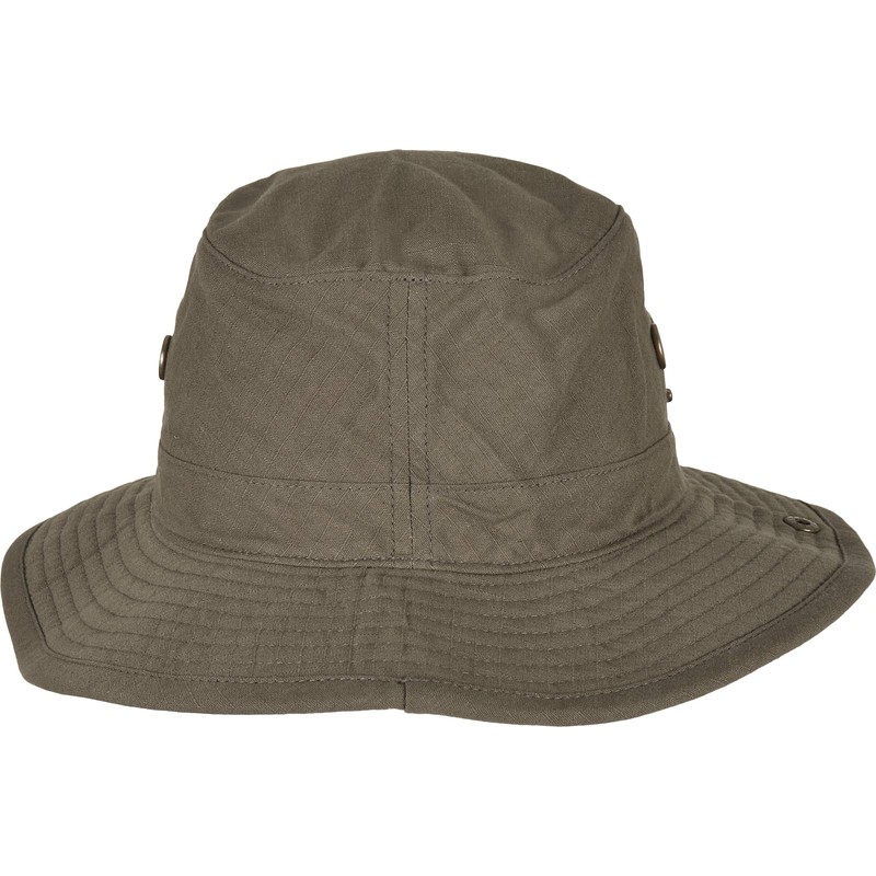 Flexfit Unisex Adult 5004AH Fishing Hat, Bucket Hat, Dark Olive,