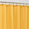 ALYVIA SPRING Yellow Shower Curtain or Liner with 3 Magnets