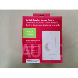 Legrand On-Q Legrand In-Wall Speaker Volume Control 364769-02-V1 Almond, NIB