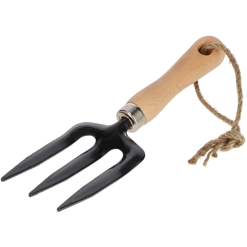 KOTARBAU® Mini Garden Fork with 3 Prongs for Transplanting Flowers,