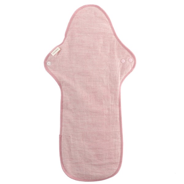 NaturaMoon Organic Cotton Gauze Cloth Napkins [Night] Super Long Pink 1 Piece