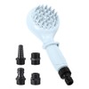 Dog Shower Attachment, Dog Bath Brush Sprayer with Soft Brush