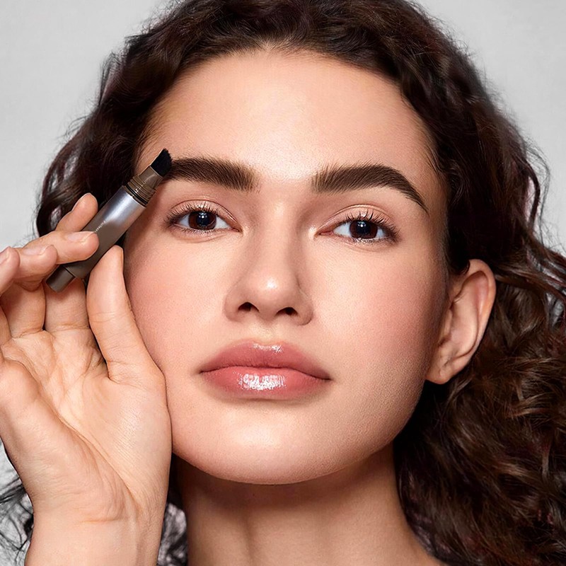 Boobeen Brow Fection Angled Brush & Dip, Waterproof Liquid Eyebrow