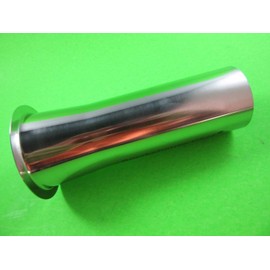 Size #12 x 2" bag filling tube. Fits the size #12 meat grinder only. Great for large summer sausage and bologna casings.