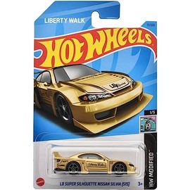 Hot Wheels HNK04 Basic Car, LB, Super Silhouette, Nissan Silvia S15, Ages 3 and Up