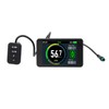 Miskall Electric Bicycle LCD Display, ABS T8 Colorful Screen 24V