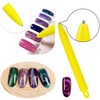 Kit 8 PIEZAS Imán de uñas 3D ojo de gato