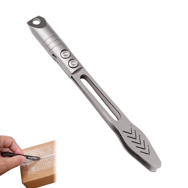 Tweezers for Men, Titanium Alloy Forceps for Crafting, Portable Key
