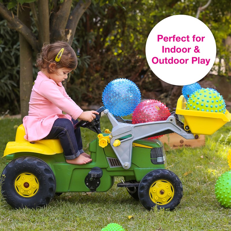 Edushape Sensory Ball for Baby - 7” Solid Primary Color