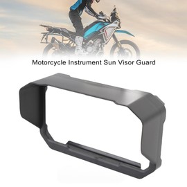 450MT 450 MT 2024+, ABS Motorcycle Instrument Sun Visor Guard Protective Cover Anti Fade Stylish Look Replacement, with Sun Visor, for Clear Vision (Black)