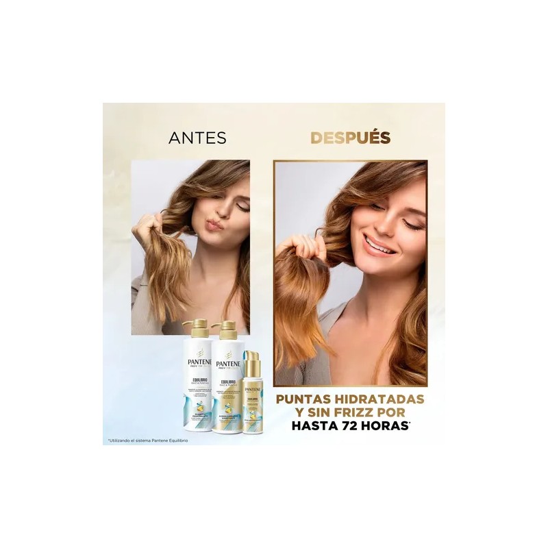 Shampoo Equilibrante Pantene Pro Miracles Equilibrio Raíz Puntas 510
