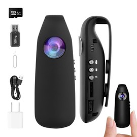 Spy Camera,Mini Camera Body Wear Camera,1080P FHD Small Camera,Small Body Cameras,Spy Camera 1080P Video,Body Camera Wearable,Pocket Clip for Office,Law Enforcement,Security Guard,Home,Car,Hiking gift