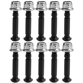 KPALAG 10PCS Snow Blower Shear Pin Sets (10 Pins & 10 Lock Nuts) Compatible with 24-inch & 28-inch Self-Propelled 2-Stage Snow Blower EGO Snow Blower Replace# : ASP2400D