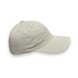 Tuxcinturones Gorras de béisbol, 100% algodón, Estilo Polo, Liso, en Blanco, tamaño Ajustable Unisex Abierta (Beige)