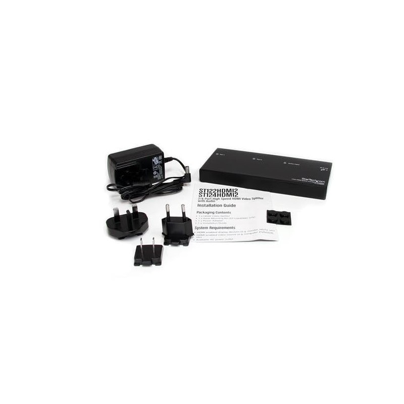 Startech 2-Port HDMI Splitter and Signal Amplifier