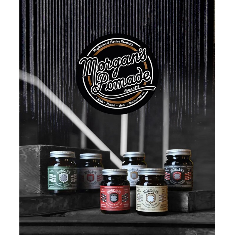 Morgan Spomade Medium Hold Medium Shine Styling Pomade [Red Label]