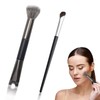 2 Pcs Nose Contour Brushes, 2-in-1 U-shaped Fluffy brush Dual-End