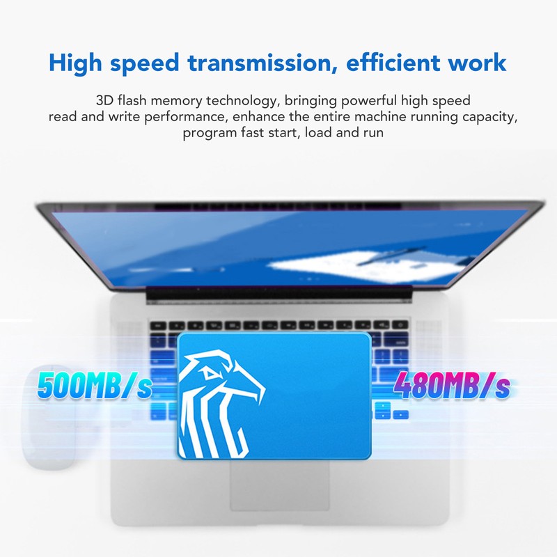 2.5 Inch SATA3.0 SSD 6Gb/s High Speed Universal Plug and