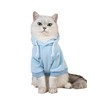 QWINEE Basic Dog Hoodie, Dog Warm Jacket, Cat Apparel, Dog
