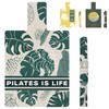 Pilates Reformer Mat, Foldable Pilates Reformer Cover with 2 Options,