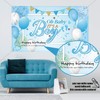 Baby Shower Party Backdrop Decorations, Large Durable Fabric Made Baby