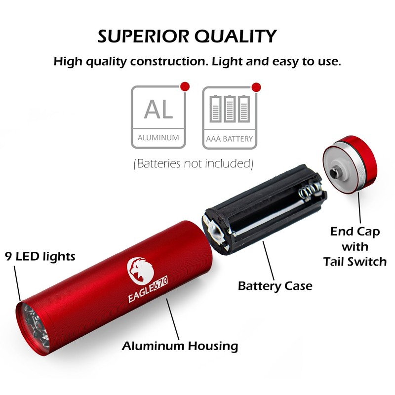 v4.0 670 nm Deep Red LED Light 8mW/cm2 | USA