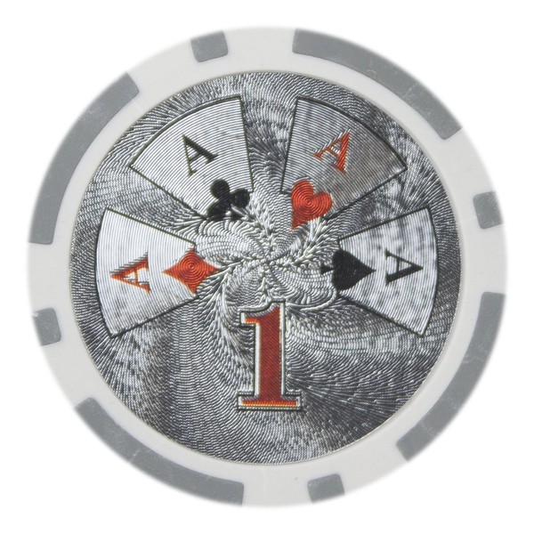 Brybelly Hi-Roller Poker Chip Heavyweight 14-Gram Clay Composite – Pack