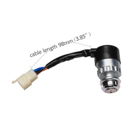 Unbranded 5 Pins Ignition Key Switch Lock for Mini Pocket Bikes Go-Kart ATV Dirt Pit Bikes