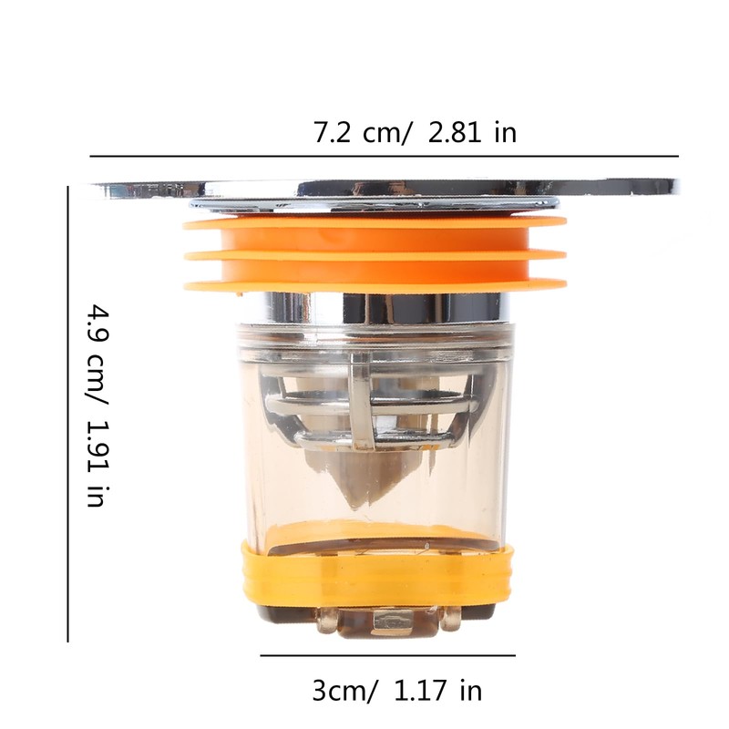 Anti-Odor Floor Drain Effective Bathroom Drain Deodorizer Floor Drain Strainer