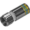 TechniSat Pack of 20 F-Compression Connectors 4.9 - High-Quality F-Connector