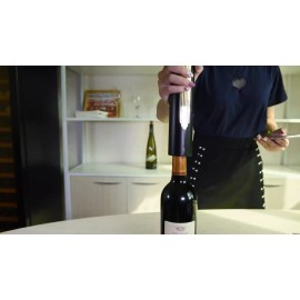Kitchen Guru Premium Electric Wine Bottle Opener Foil Cutter - Smart Sensor,USB Charging Base