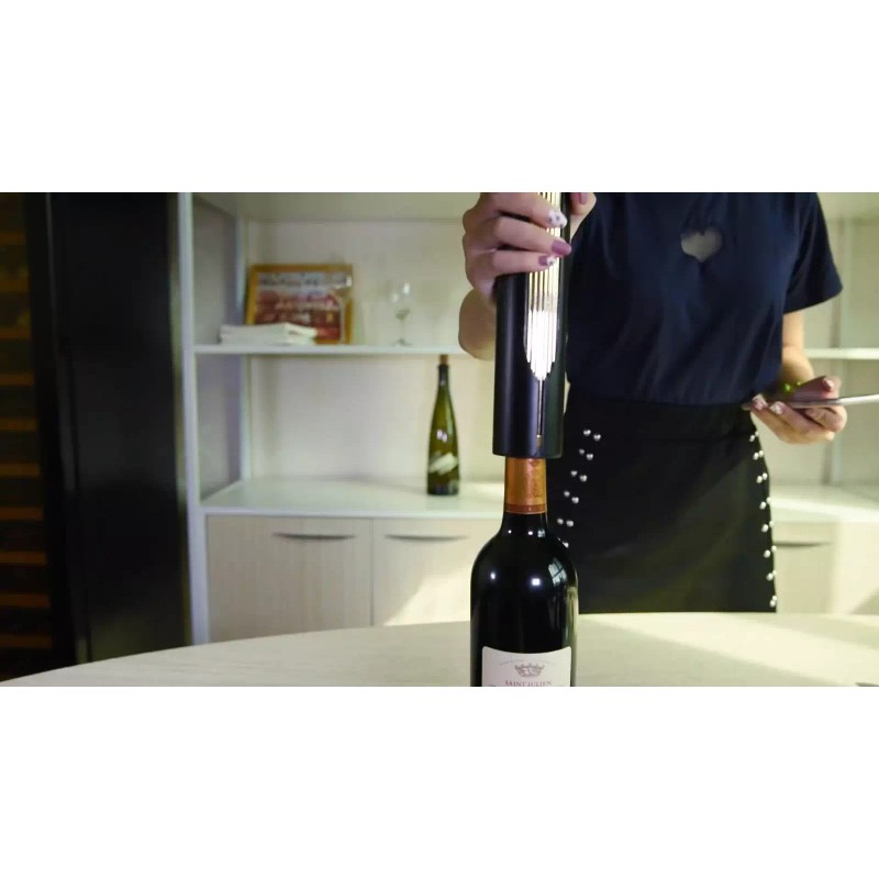 Kitchen Guru Premium Electric Wine Bottle Opener Foil Cutter -