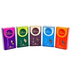 Premium Incense Set (Frankincense, Myrrh, Copal, Benzoe) 5 Pieces for Smoking and Burning, 50 g Pure Resin Coarsely Ground, Can be Used on Charcoal or Smoke Sieve
