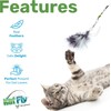 Kat Fly Cat Wand Refill Teaser Toy - Interactive Cat