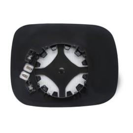 EAP Driver Side Mirror Glass Compatible with Volvo XC90 2007-2014, XC70 2008-2016, Heated, 30745042 31217830 31297397