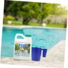 Abaodam Pool Durable Plastic Powder Scoop with Handle for Efficient