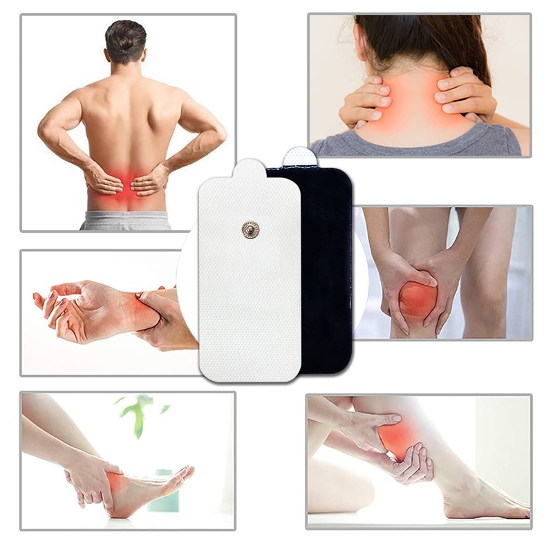 10 Pcs Durable Compatible with Tens Unit Replacement Pads(Snap On