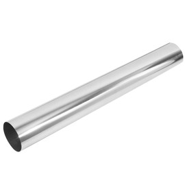 X AUTOHAUX Straight 4" OD 30" Length DIY Custom Mandrel Exhaust Pipe 4 Inch Tube Pipe T304 Stainless Steel Universal Fit