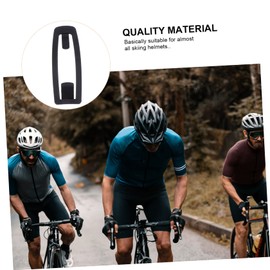 NIYANGLE 2 Pcs Snow Goggles with Buckle Cycling Helmet Goggles Belt Clip Snow Glasses Strap Clip Riding Helmet Skiing Helmet Buckle Accessory Fitness Helmet Use Accessory Ski Glasses Abs