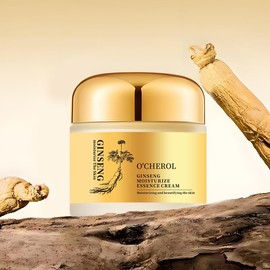 O'CHEROL Ginseng Astragalus Anti Aging Face Cream with Hyaluronic Acid, Natural Anti Wrinkle Facial Hydrating for Women, Herbal Face Moisturizer for Skin Care, Organic Moisturizing Skincare