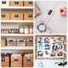 Mini Boards for Labelling, Pack of 100 Wooden Clothes Pegs,