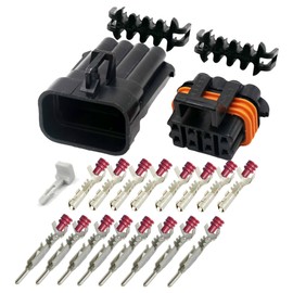 ELITE.CITI Metri-Pack 150 Series 8-Way Connector w/16 18 AWG Sealed 16 V & 14 amps