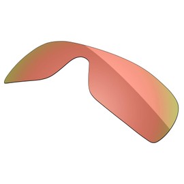 Firtox Polarized Lenses Replacement Compatible with Oakley Batwolf OO9101 Sunglasses - Blush Gold