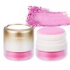 GECOMO Blush Powder Soft Mushroom Brush Cheek Pom Pom Mineral