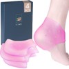 SMATIS Heel Protector for Plantar Fasciitis, 4PCS Gel Heel Cups