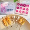 KEOKER Spring Clay Cutters, Spring Polymer Clay Cutters Flowers, Small