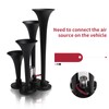 AOLIHAN Train Horn for Trucks 150DB 4 Trumpet Air Horn